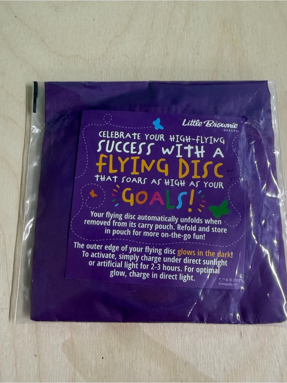 Purple Flying Disc for Kids